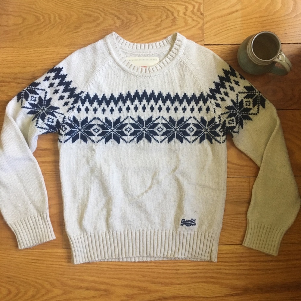 Fair Isle Superdry sweater
